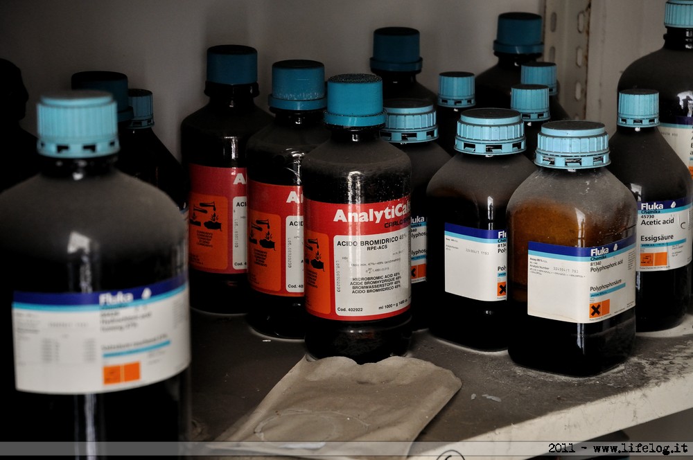 Abandoned pharmaceutical plant