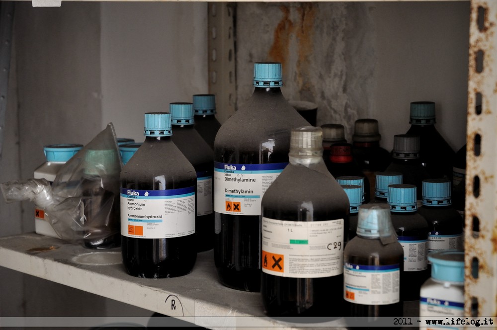Abandoned pharmaceutical plant