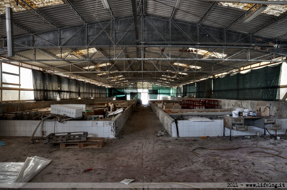 Shellfish farming plant