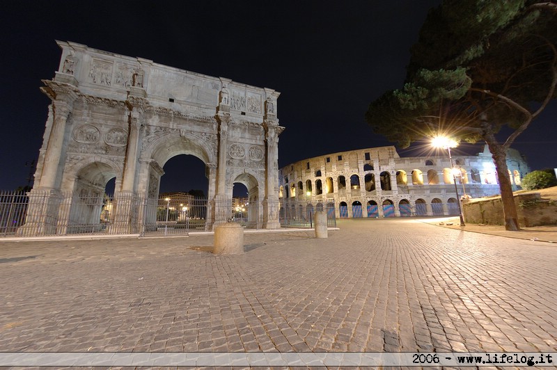 Arco di Costantino e Colosseo - Rome - Italy - Pietromassimo Pasqui 2006
