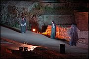 Rappresentazione teatrale all interno dei Fori Imperiali - Rome - Italy