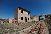 Stazione abbandonata - Sardegna - "Ho deciso di autonominarmi Signore di Demanio"