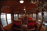 Antica carrozza ferroviaria - Museo della stazione di Tempio Pausania - Sardegna