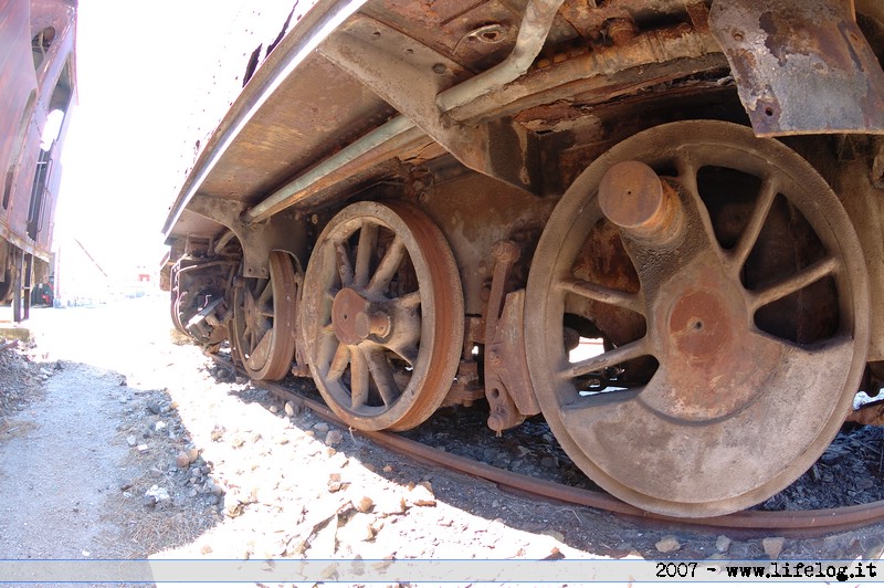 Locomotiva a vapore - Stazione di Tempio Pausania - Sardegna - Pietromassimo Pasqui 2007