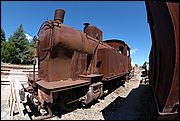 Locomotiva a vapore - Stazione di Tempio Pausania - Sardegna