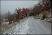 Footsteps in the snow - Abruzzo - Italia