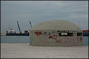 Bunker nel porto di Monopoli (BA)