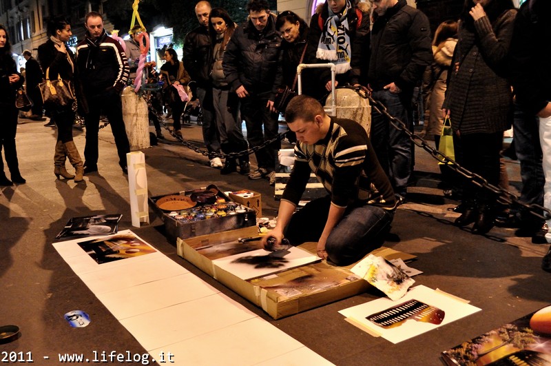 Street artist - Roma - Pietromassimo Pasqui 2011